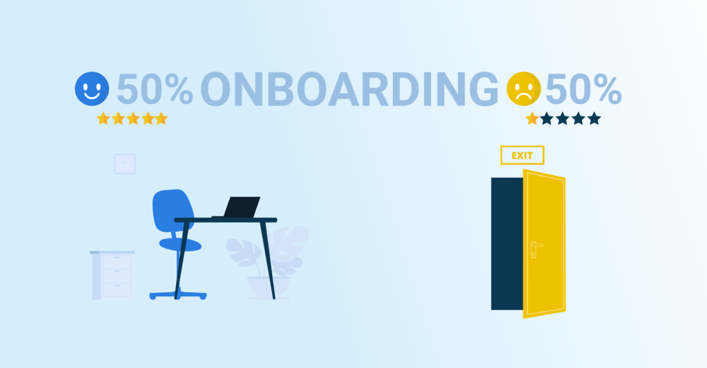 schaarste door ontevreden onboarding